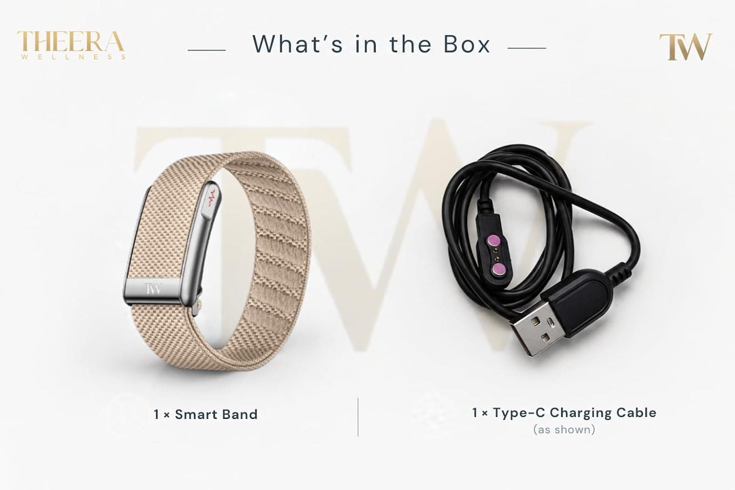Theera Pro peach — complete 24/7 health monitoring